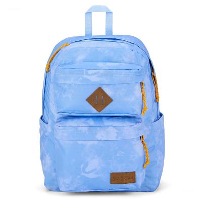 Mochila Para Laptop JanSport Double Break Azules | EC_JS104