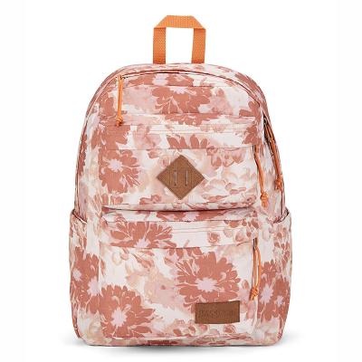 Mochila Para Laptop JanSport Double Break Naranjas | EC_JS322