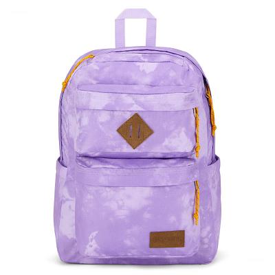 Mochila Para Laptop JanSport Double Break Moradas | EC_JS480