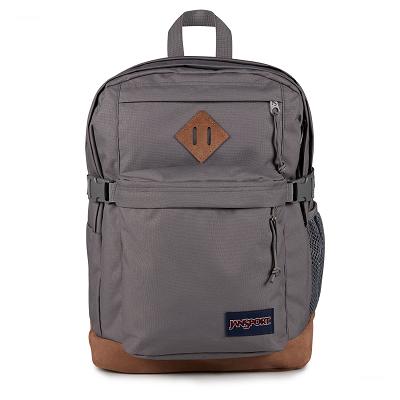 Mochila Para Laptop JanSport SUEDE CAMPUS Gris Oscuro | EC_JS442