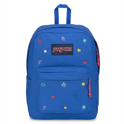 Mochila Para Laptop JanSport SuperBreak® Plus Azules | EC_JS193