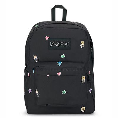 Mochila Para Laptop JanSport SuperBreak® Plus Negras | EC_JS25B