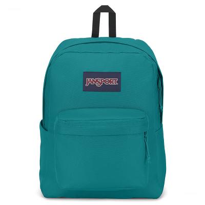 Mochila Para Laptop JanSport SuperBreak® Plus Turquesa | EC_JS265