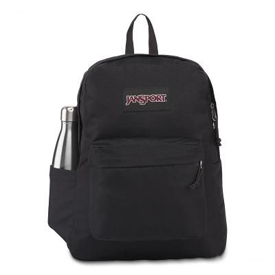 Mochila Para Laptop JanSport SuperBreak® Plus Negras | EC_JS310