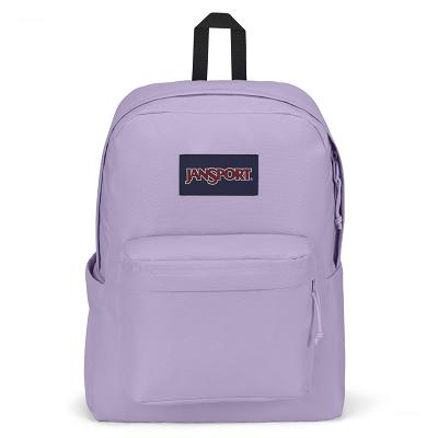 Mochila Para Laptop JanSport SuperBreak® Plus Moradas | EC_JS381