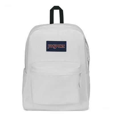 Mochila Para Laptop JanSport SuperBreak® Plus Blancas | EC_JS422