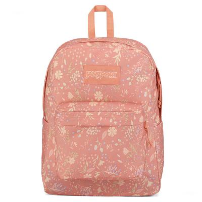 Mochila Para Laptop JanSport SuperBreak® Plus Rosas | EC_JS490