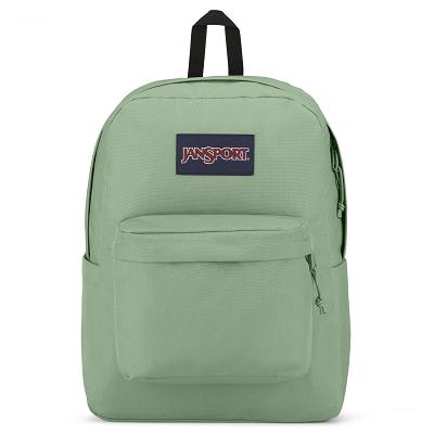 Mochila Para Laptop JanSport SuperBreak® Plus Verde | EC_JS585