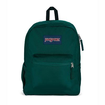 Mochilas Escolares JanSport CROSS TOWN Verde | EC_JS297