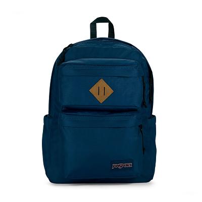 Mochilas Escolares JanSport Double Break Azul Marino | EC_JS084