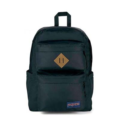 Mochilas Escolares JanSport Double Break Negras | EC_JS320