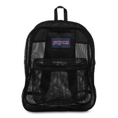 Mochilas Escolares JanSport Mesh Pack Negras | EC_JS588