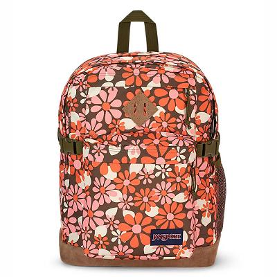 Mochilas Escolares JanSport SUEDE CAMPUS Naranjas | EC_JS02B