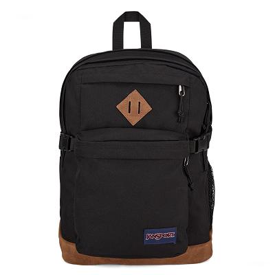 Mochilas Escolares JanSport SUEDE CAMPUS Negras | EC_JS125