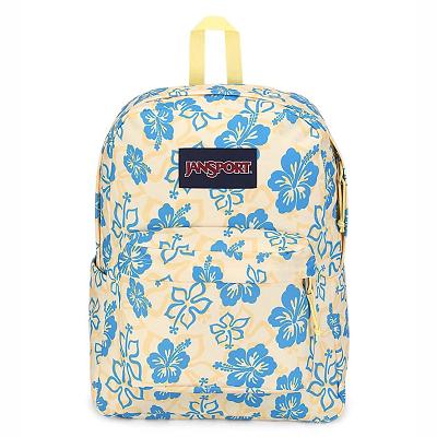 Mochilas Escolares JanSport SuperBreak® Amarillo Azules | EC_JS138