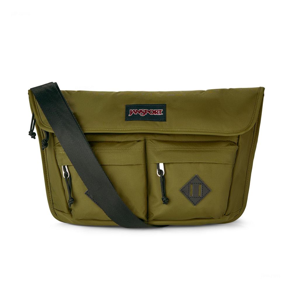 Bolsos Bandolera JanSport Larimer Verde Oliva | EC_JS551