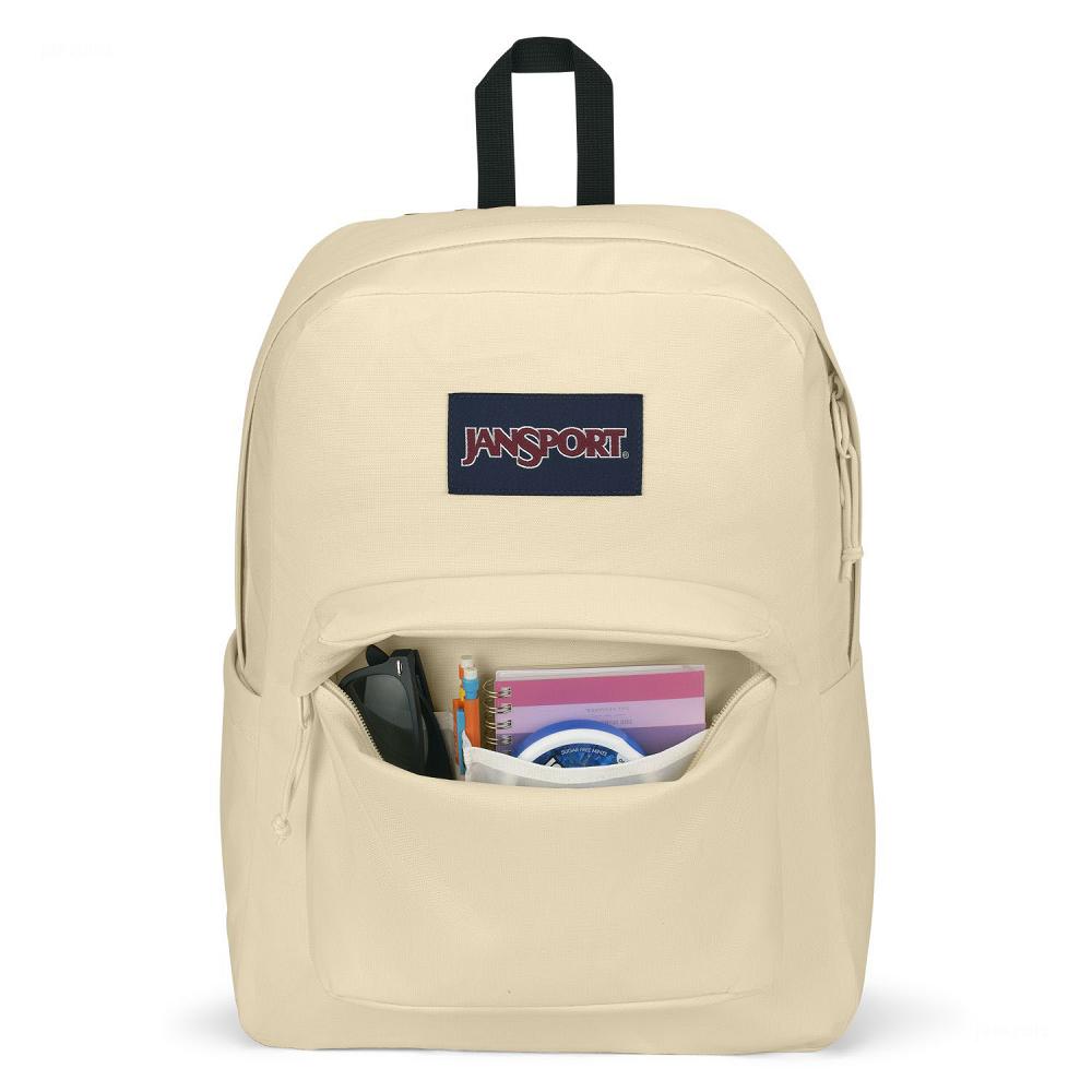 Mochila Para Laptop JanSport SuperBreak® Plus Beige | EC_JS012