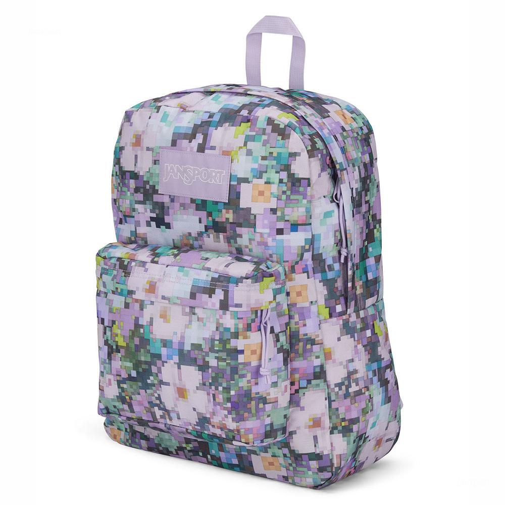 Mochila Para Laptop JanSport SuperBreak® Plus Moradas | EC_JS06B