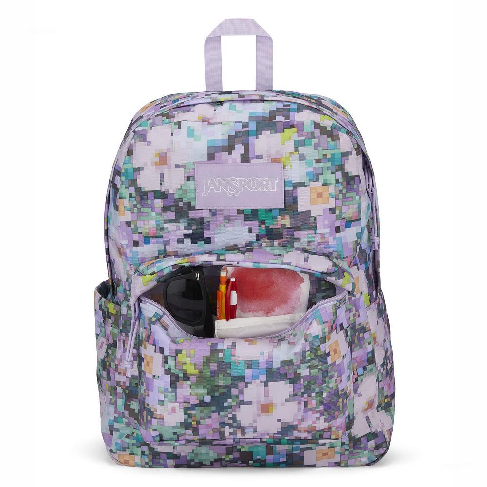 Mochila Para Laptop JanSport SuperBreak® Plus Moradas | EC_JS06B