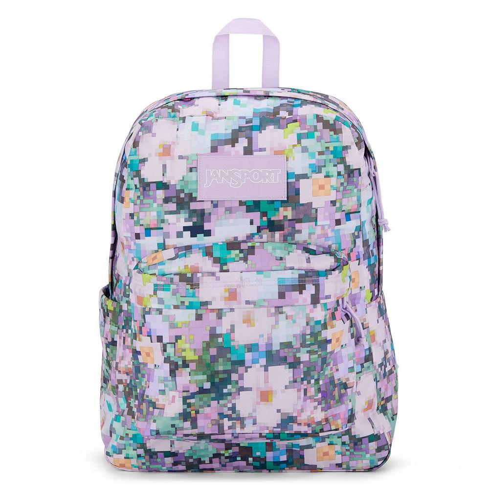 Mochila Para Laptop JanSport SuperBreak® Plus Moradas | EC_JS06B