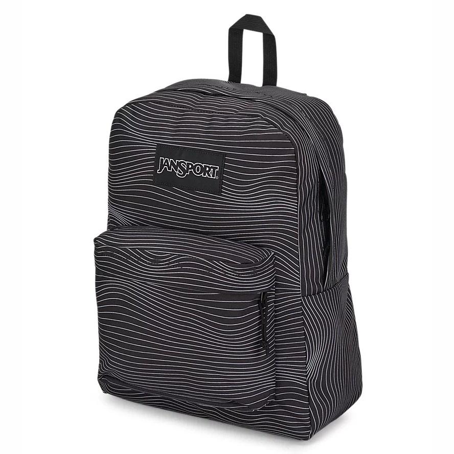 Mochila Para Laptop JanSport SuperBreak® Plus Negras | EC_JS098