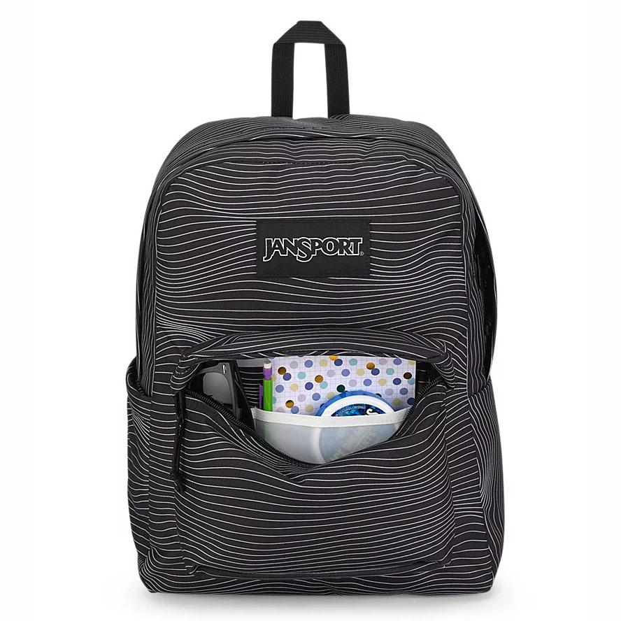 Mochila Para Laptop JanSport SuperBreak® Plus Negras | EC_JS098