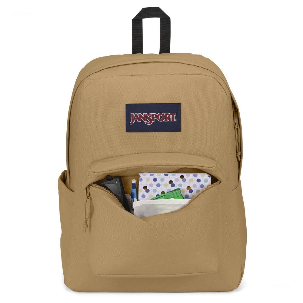 Mochila Para Laptop JanSport SuperBreak® Plus Kaki | EC_JS113