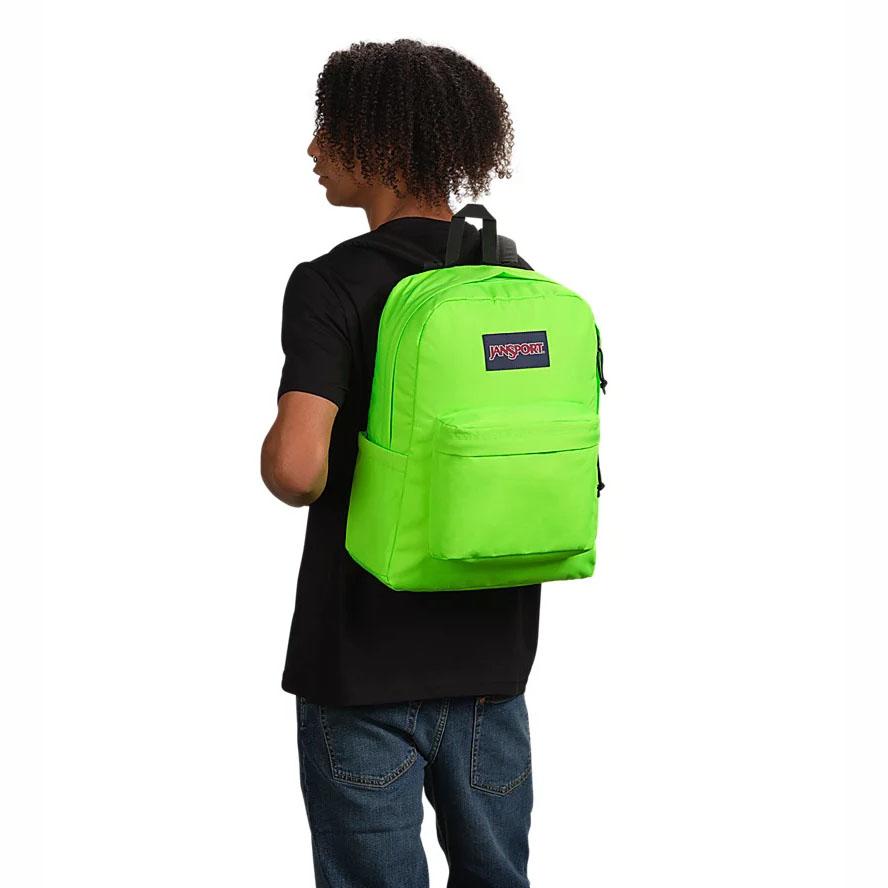 Mochila Para Laptop JanSport SuperBreak® Plus Verde | EC_JS130