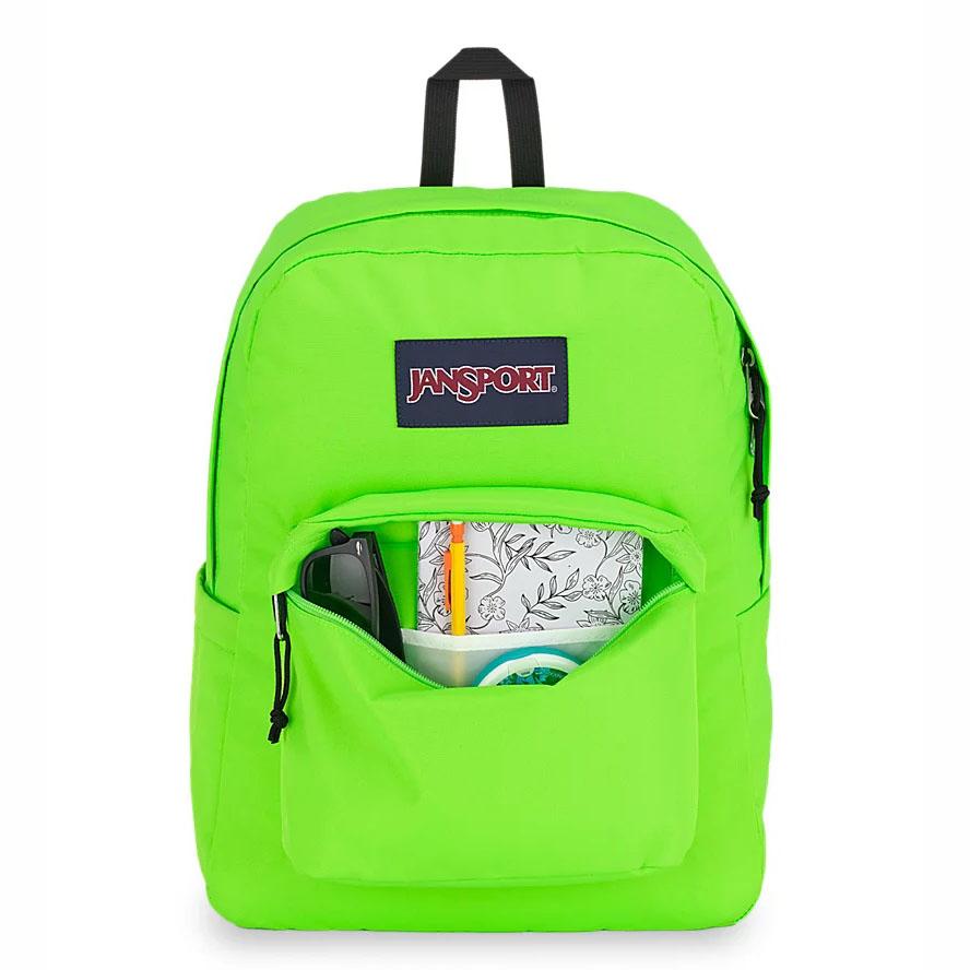 Mochila Para Laptop JanSport SuperBreak® Plus Verde | EC_JS130