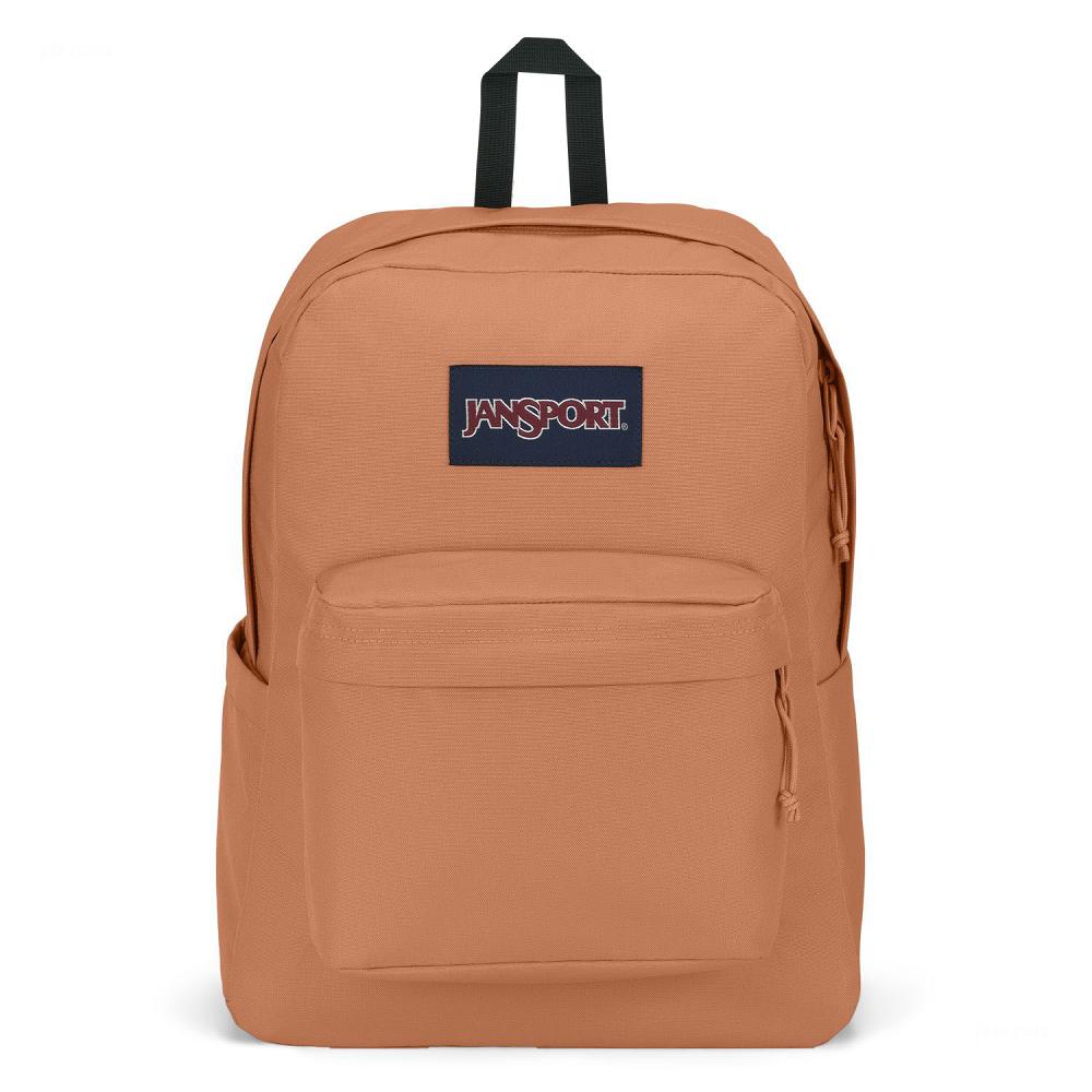 Mochila Para Laptop JanSport SuperBreak® Plus Naranjas | EC_JS158