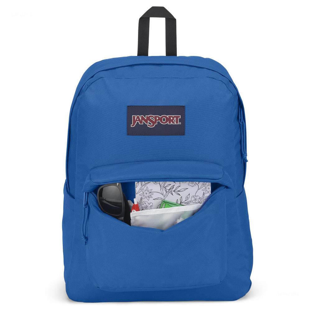 Mochila Para Laptop JanSport SuperBreak® Plus Azules | EC_JS16B