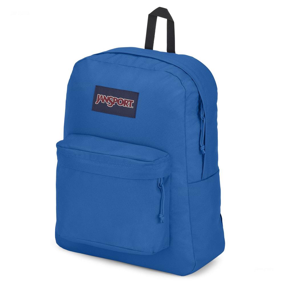 Mochila Para Laptop JanSport SuperBreak® Plus Azules | EC_JS16B