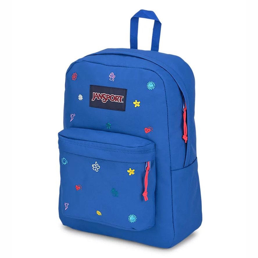 Mochila Para Laptop JanSport SuperBreak® Plus Azules | EC_JS193