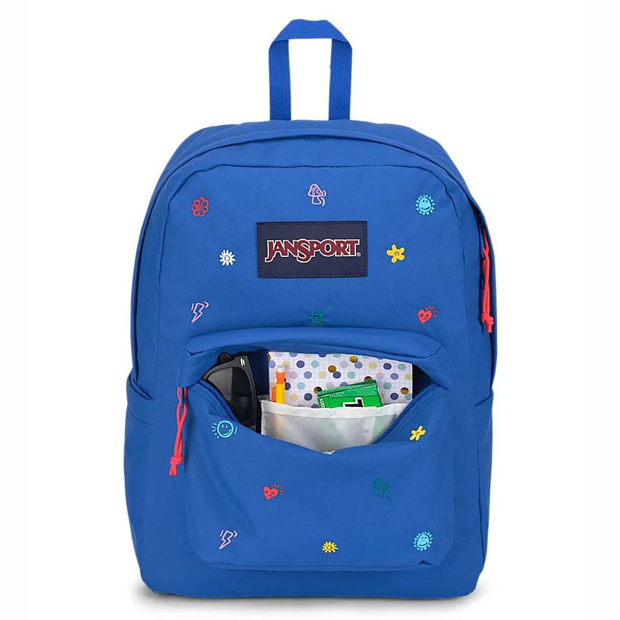 Mochila Para Laptop JanSport SuperBreak® Plus Azules | EC_JS193