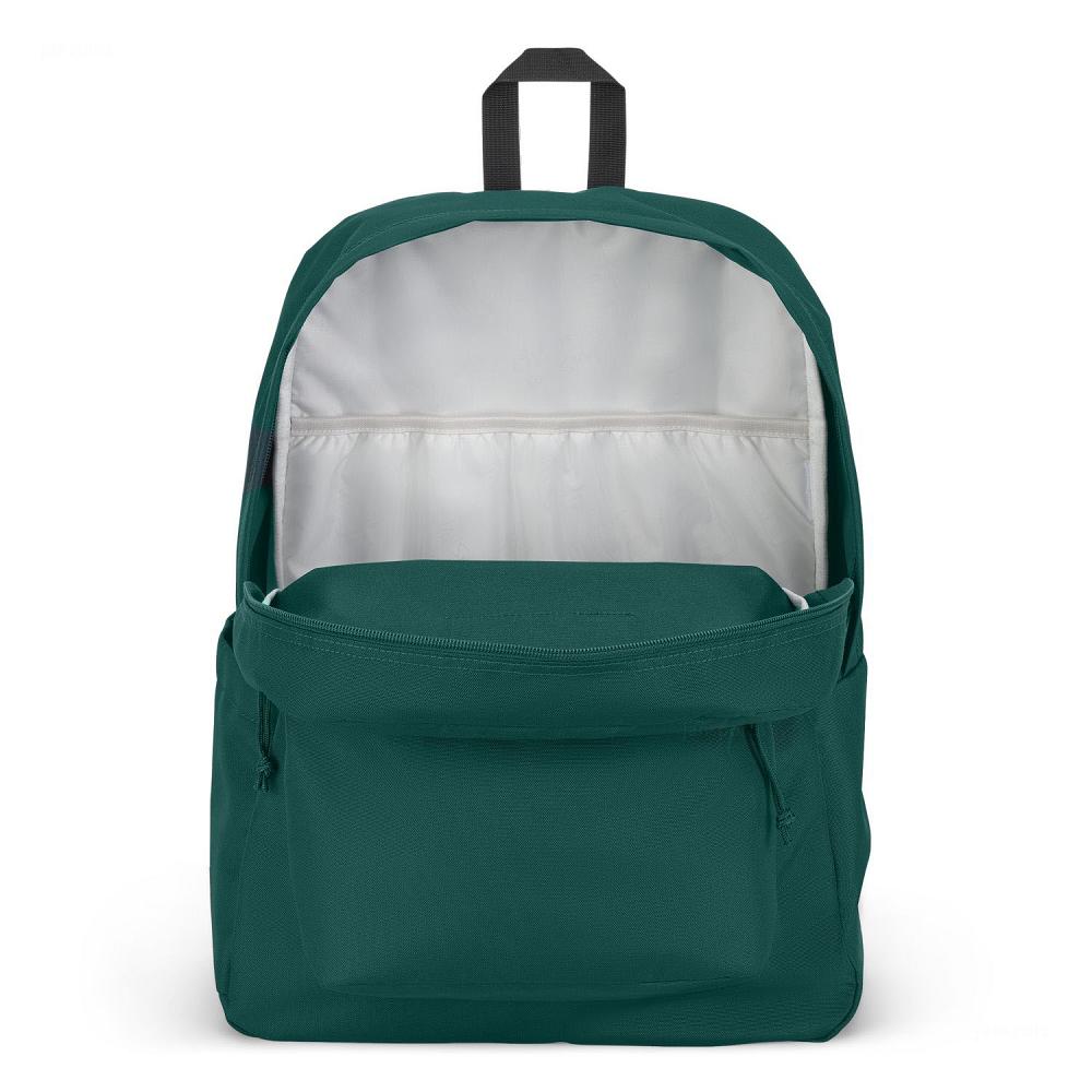 Mochila Para Laptop JanSport SuperBreak® Plus Verde Oscuro | EC_JS19B