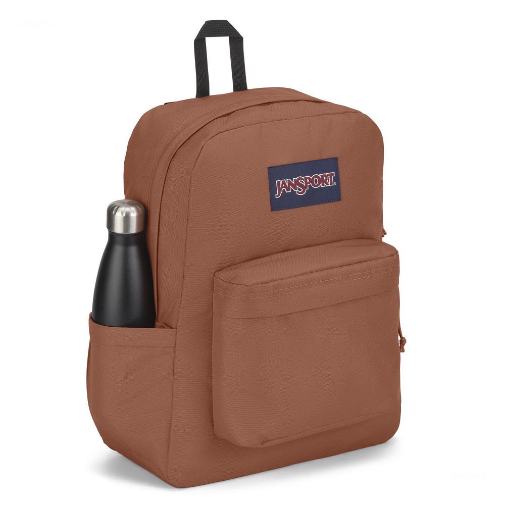 Mochila Para Laptop JanSport SuperBreak® Plus Marrones | EC_JS23B