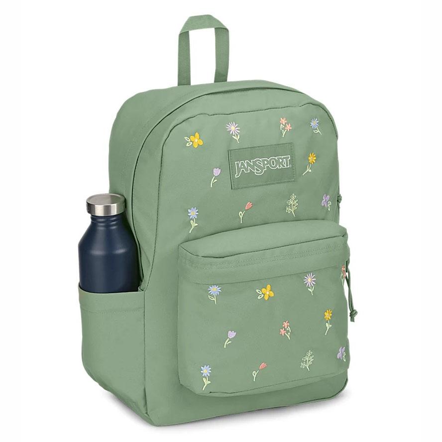 Mochila Para Laptop JanSport SuperBreak® Plus Verde | EC_JS256