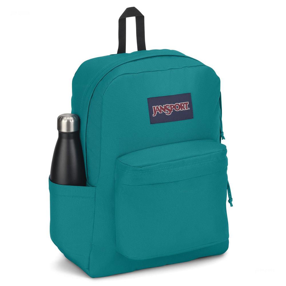 Mochila Para Laptop JanSport SuperBreak® Plus Turquesa | EC_JS265