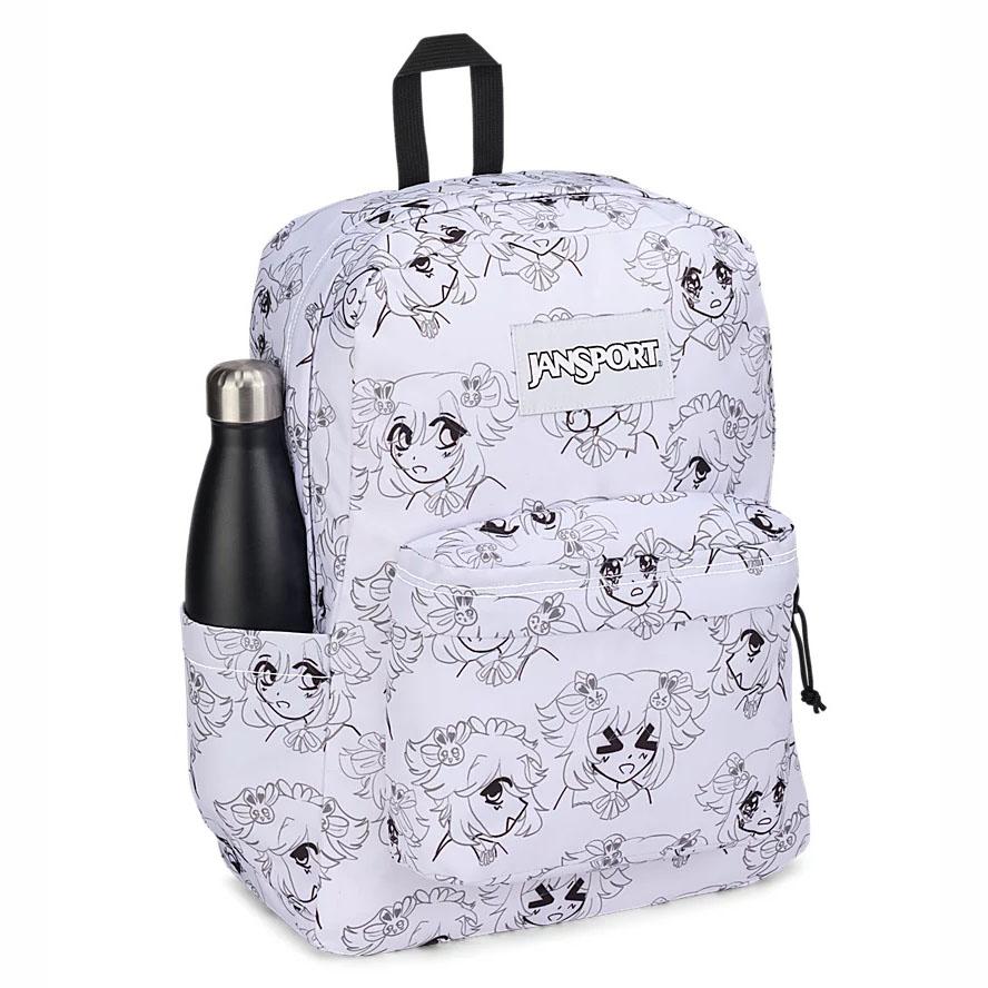 Mochila Para Laptop JanSport SuperBreak® Plus Blancas | EC_JS280