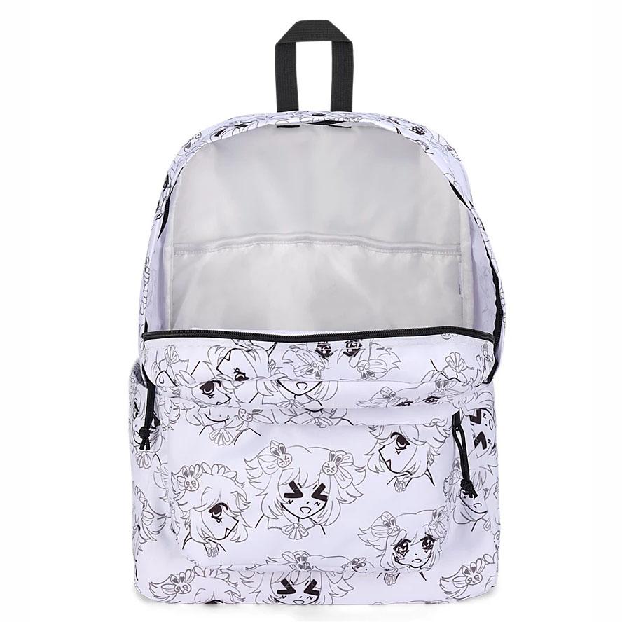 Mochila Para Laptop JanSport SuperBreak® Plus Blancas | EC_JS280