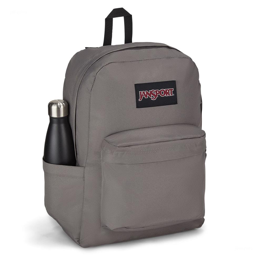 Mochila Para Laptop JanSport SuperBreak® Plus Gris Oscuro | EC_JS307