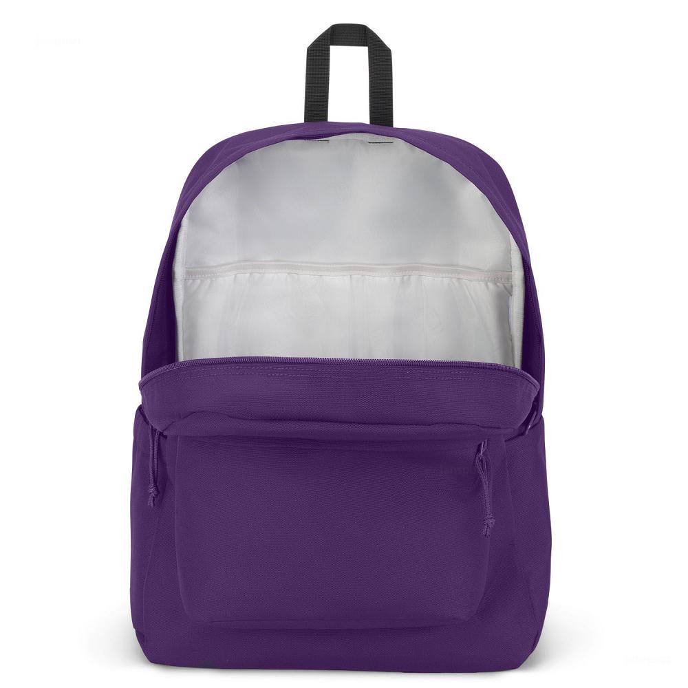 Mochila Para Laptop JanSport SuperBreak® Plus Moradas | EC_JS353