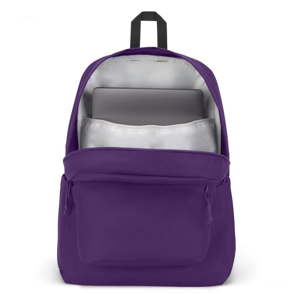 Mochila Para Laptop JanSport SuperBreak® Plus Moradas | EC_JS353