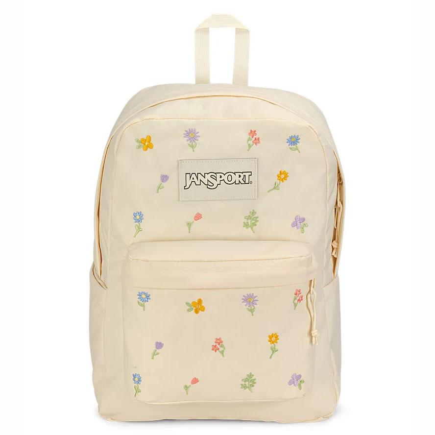 Mochila Para Laptop JanSport SuperBreak® Plus Beige | EC_JS366