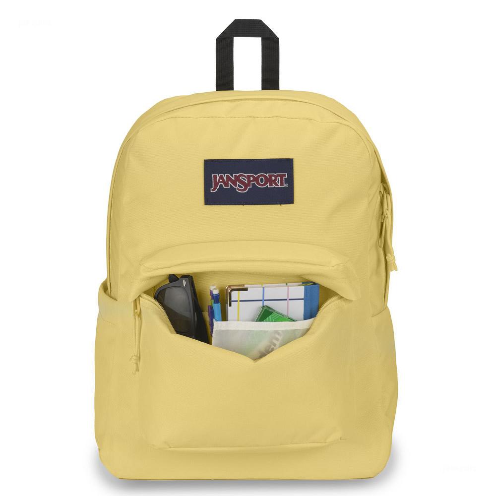 Mochila Para Laptop JanSport SuperBreak® Plus Amarillo | EC_JS405