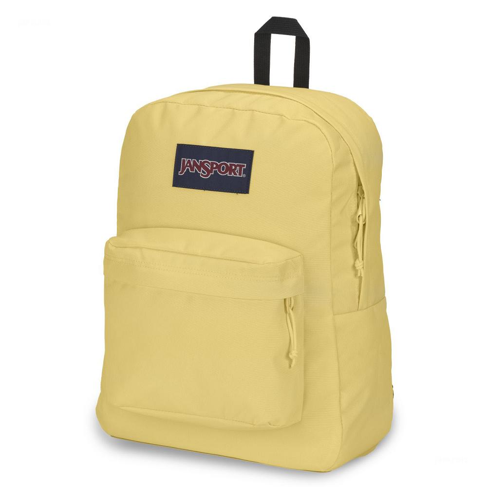 Mochila Para Laptop JanSport SuperBreak® Plus Amarillo | EC_JS405