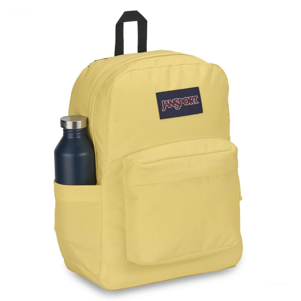 Mochila Para Laptop JanSport SuperBreak® Plus Amarillo | EC_JS405