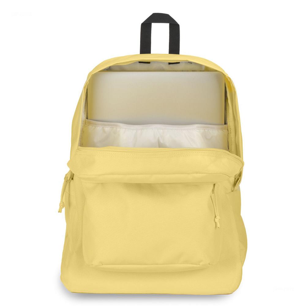 Mochila Para Laptop JanSport SuperBreak® Plus Amarillo | EC_JS405