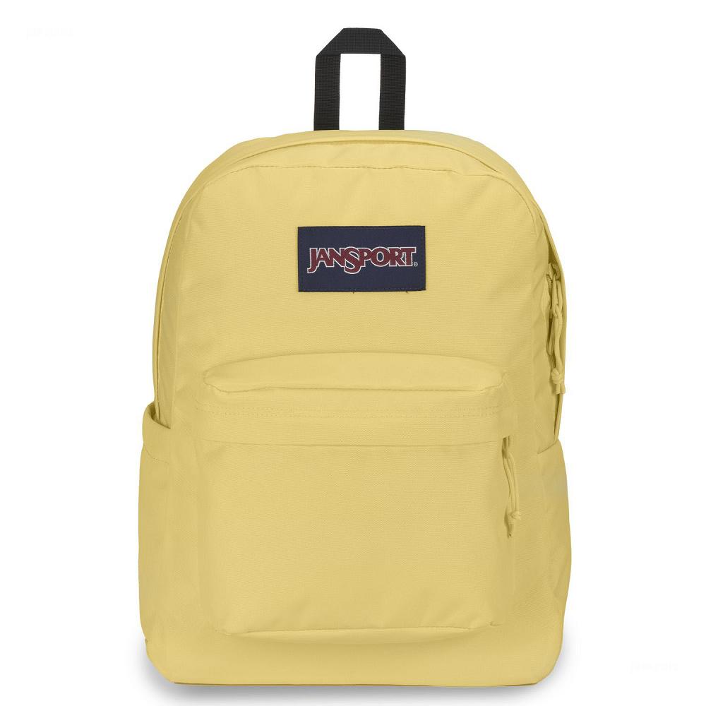 Mochila Para Laptop JanSport SuperBreak® Plus Amarillo | EC_JS405