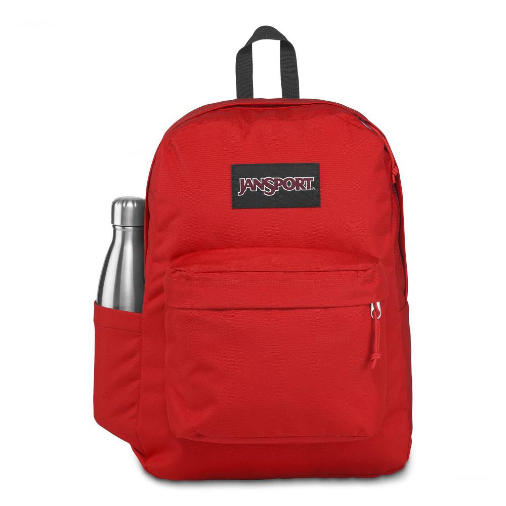 Mochila Para Laptop JanSport SuperBreak® Plus Rojas | EC_JS410